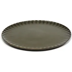 Inku Speiseteller 27 cm, dunkelgrün, 4 St.