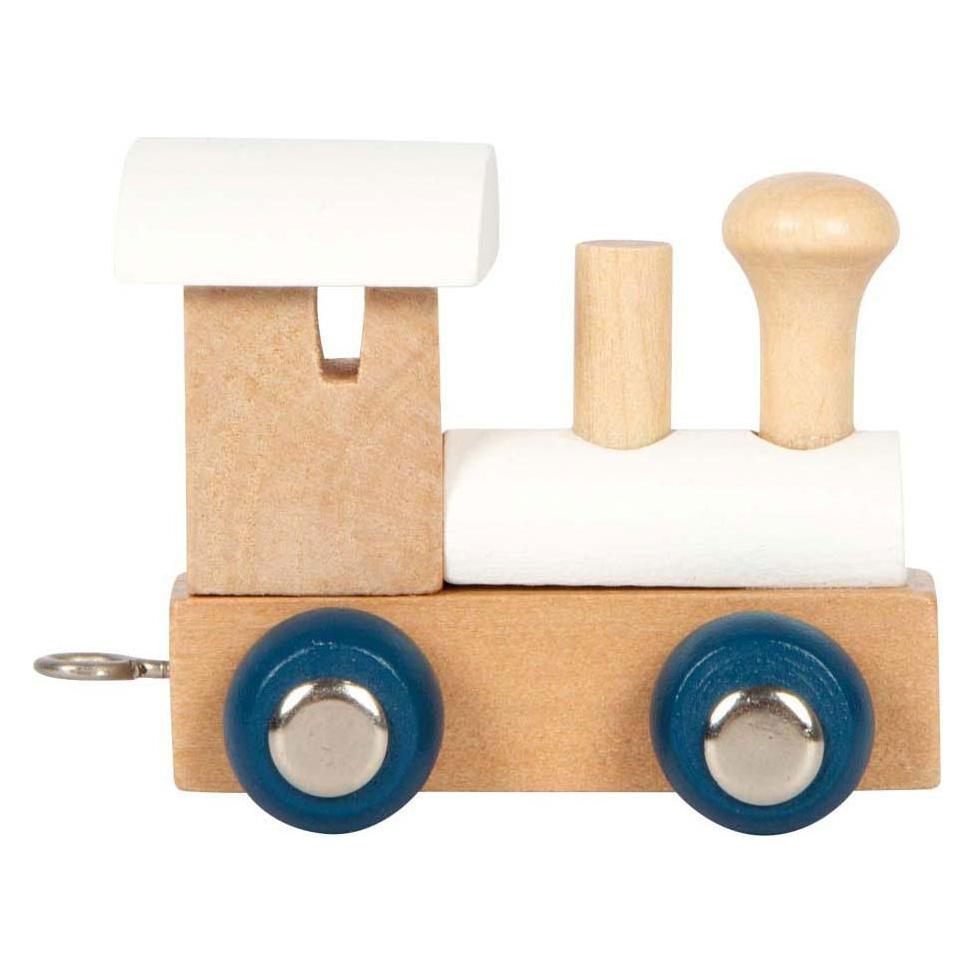 small foot - Holzbuchstabenzug Polar - Lokomotive Weiss - 12 (60059479)