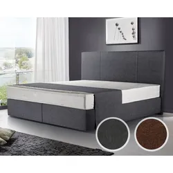Winkle »Neptun« Boxspringbett 140x200 cm / 9451 Braun / H4