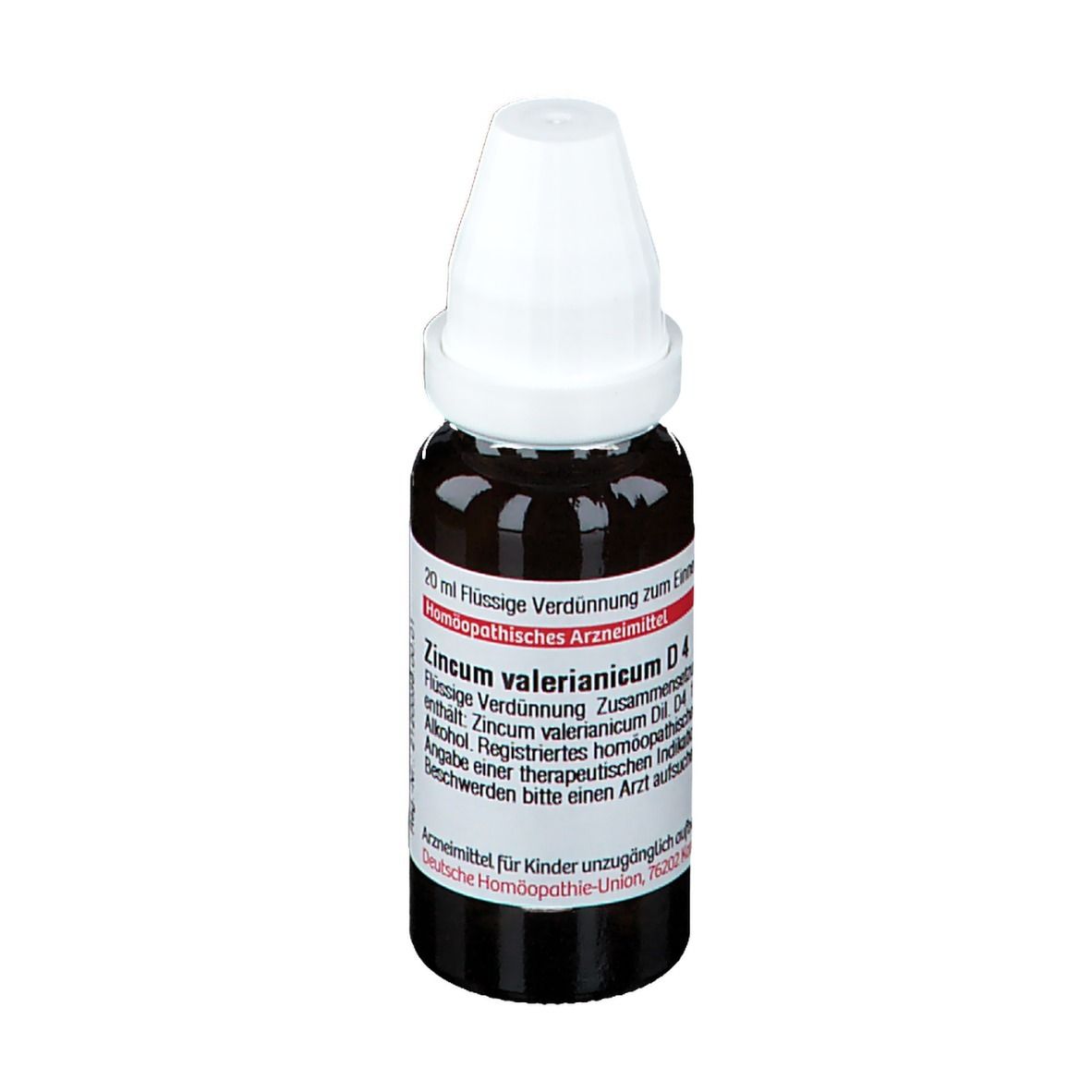 Zincum Valerianicum D 4 Dilution 20 ml