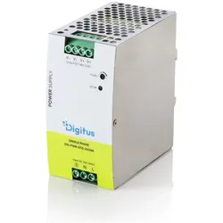 DIGITUS Industrie-Netzteil 48V DC, 240W, Metallgehäuse Betriebstemp. -20-70 Grad, DIN-Schienenenmontage