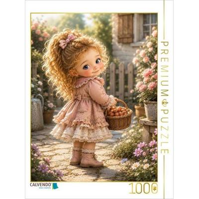 CALVENDO Puzzle Rosenduft und Erdbeeren | 1000 Teile Lege-Größe 64x48cm Foto-Puzzle für glückliche Stunden