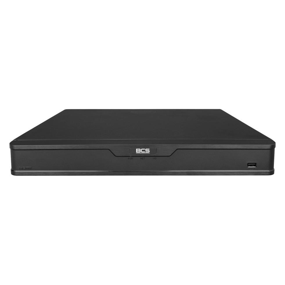 BCS BCS-P-NVR1602-4KE(3) 16-Kanal IP-Recorder 12MP mit HDMI 4K und Unterstützung für 2 Festplatten (Netzwerk Videorecorder (NVR)) (BCS-P-NVR1602-4KE(3))