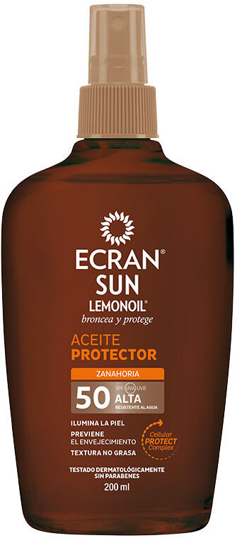Ecran Sunnique Protective Dry Oil Spray 200 ml SPF 10