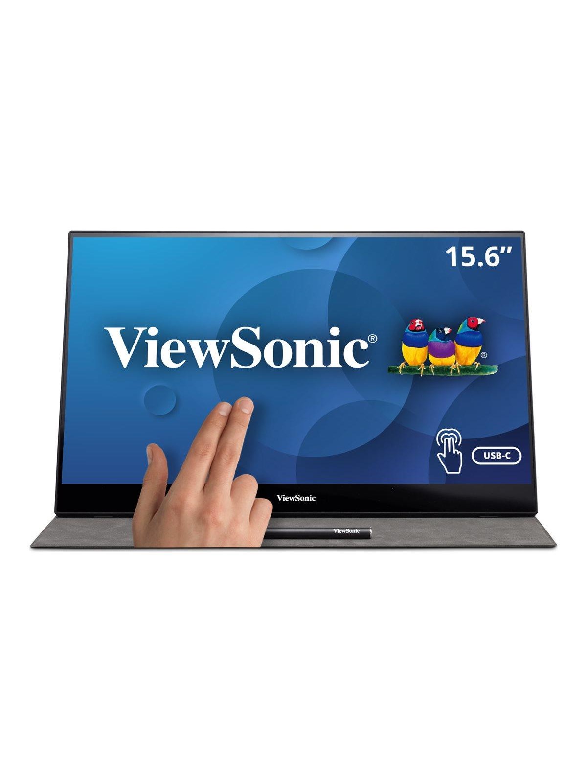 16" ViewSonic TD1655 - LED monitor - Full HD (1080p) - 16"