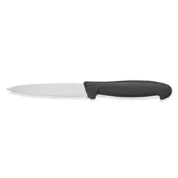 12x Universalmesser HACCP Knife, 21,5 cm, schwarz, Edelstahl, Kunststoff