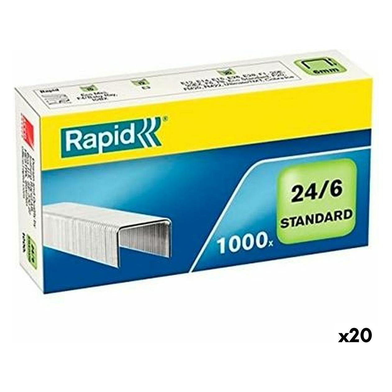Rapid 24/6 Punkte Paket 1000 Punkte (1000x) (24855600)