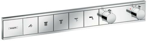Hansgrohe RainSelect Thermostat 15384000 chrom, 5x Verbraucher, Unterputz