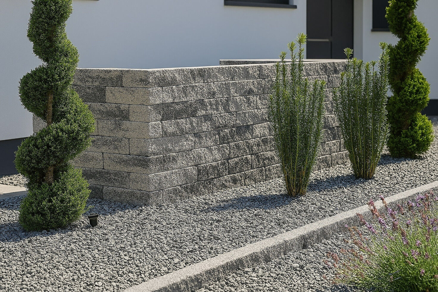 EHL Mauerstein Anzio Light Normalstein 50 x 18 x 15 cm grau-anthrazit-nuanciert