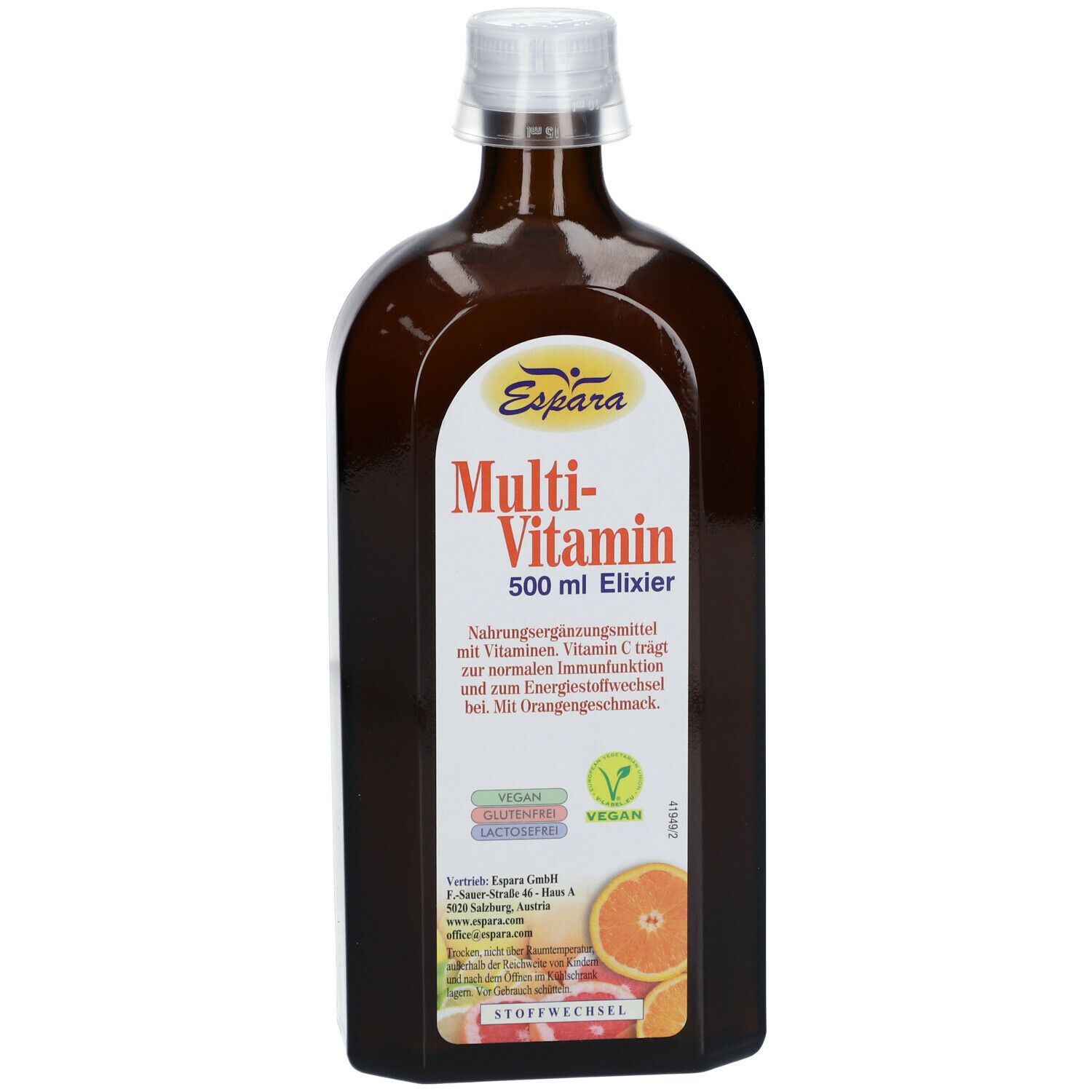 Multivit Elix Espara 500 ml Elixier