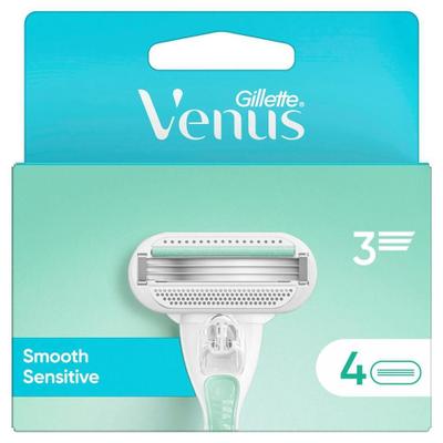 Gillette Venus Smooth Sen Systemkl 4 Stk St Gerät