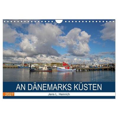 An Dänemarks Küsten (Wandkalender 2027 DIN A4 quer), CALVENDO Monatskalender