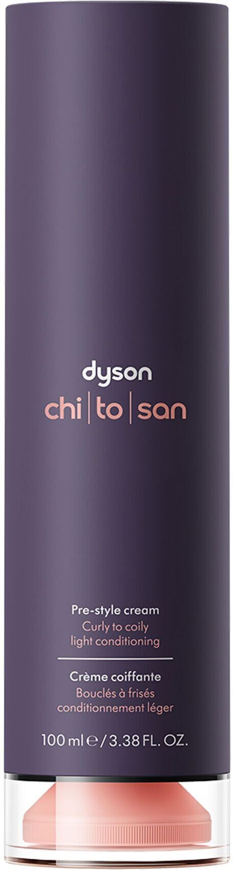 Dyson Chitosan™ Pre-Styling Creme Lockiges bis krauses Haar, leichte Pflege   100 ml - Refurbished