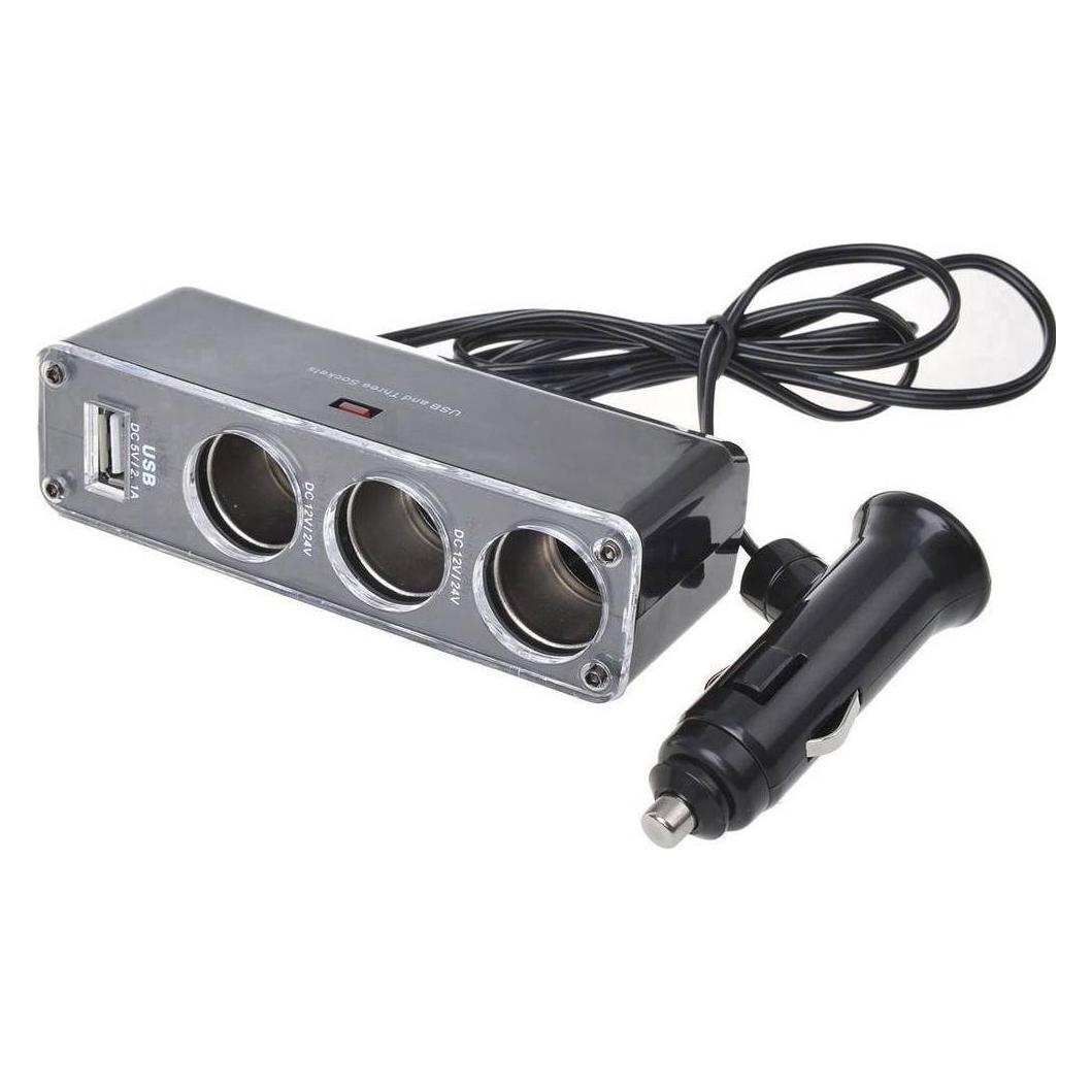 IWH 3fach Steckdose USB Ladeport (019014)