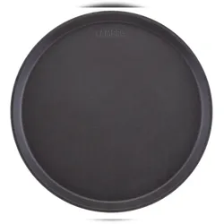 Cambro Camtread® Fiberglass Tablett mit rutschfester Gummioberfläche, rund – hohes Profil ø 35,5 cm, 12 Stück im Karton - 1400CT110