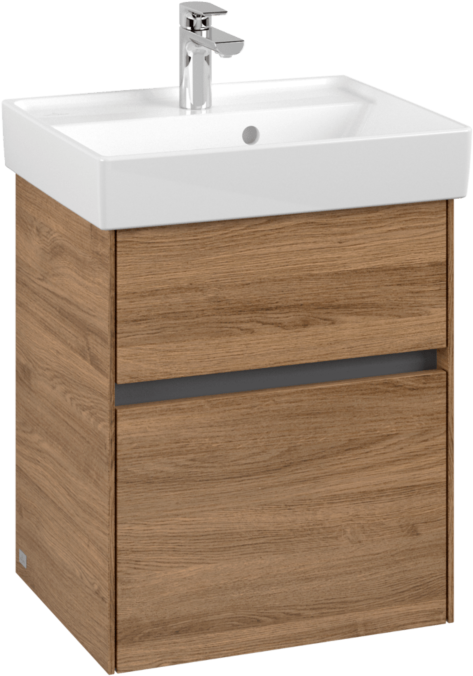 Villeroy und Boch Collaro Waschtischunterschrank C00600RH 46x54,6x37,4cm, Kansas Oak