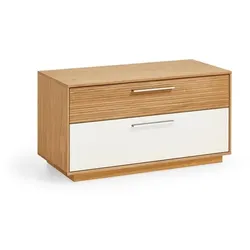 Voss Möbel Garderobenbank Loveno Holz Weiß