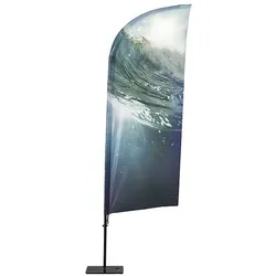 Showdown Displays Fahnenmast »Beachflag Alu Wind 415 cm + Tasche« - ohne Bezug