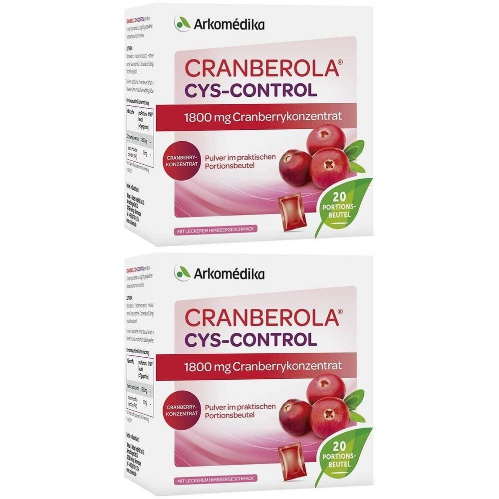 Cranberola Cys Control Pulver 2x 2x20x5 g