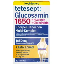 Tetesept Glucosamin 1650 Filmtabletten 40 St