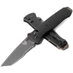 Benchmade, Mehrzweckmesser, Bailout M4 Black Tanto Serrated (8.60 cm)