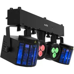 Eurolite LED KLS-120 Laser FX II Kompakt-Lichtset (8 W, LED), Scheinwerfer, Mehrfarbig