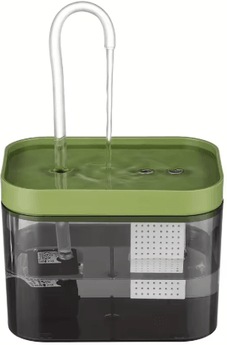 Inspire Picks Premium Ultra Quiet USB Cat Water Fountain Automatic Recirculating Pet Drinker green usb 1.5l