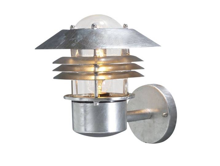 Landelijke wandlamp Modena Up 21cm zinkgrijs KonstSmide - 7302-320