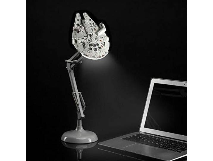 Quant Falcon Millennium Lampe De Bureau Gris Articulée Usb