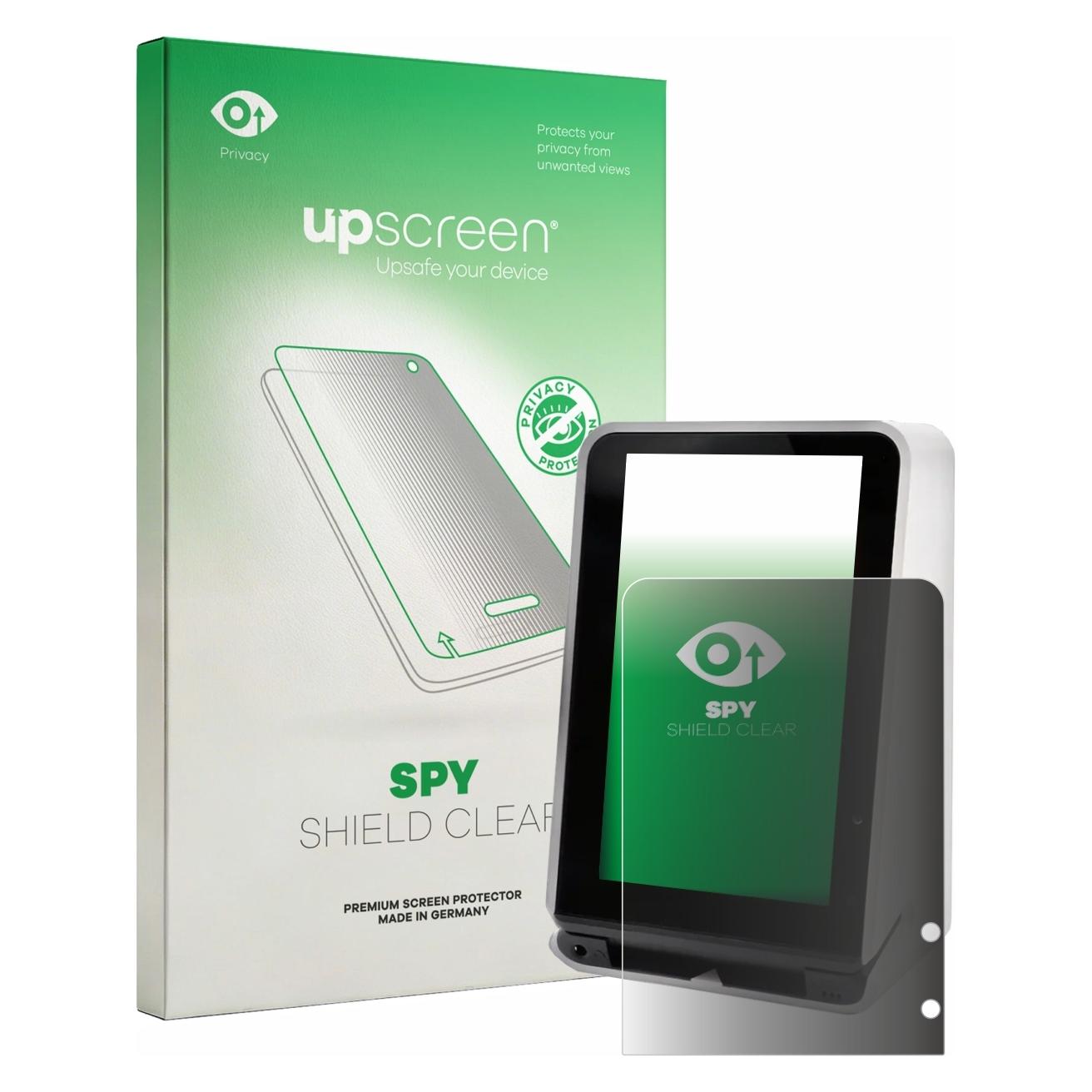 upscreen Sichtschutzfolie für SENVEND UX700 Anti-Spy Privacy Folie Blaulicht-Schutz (3564070)