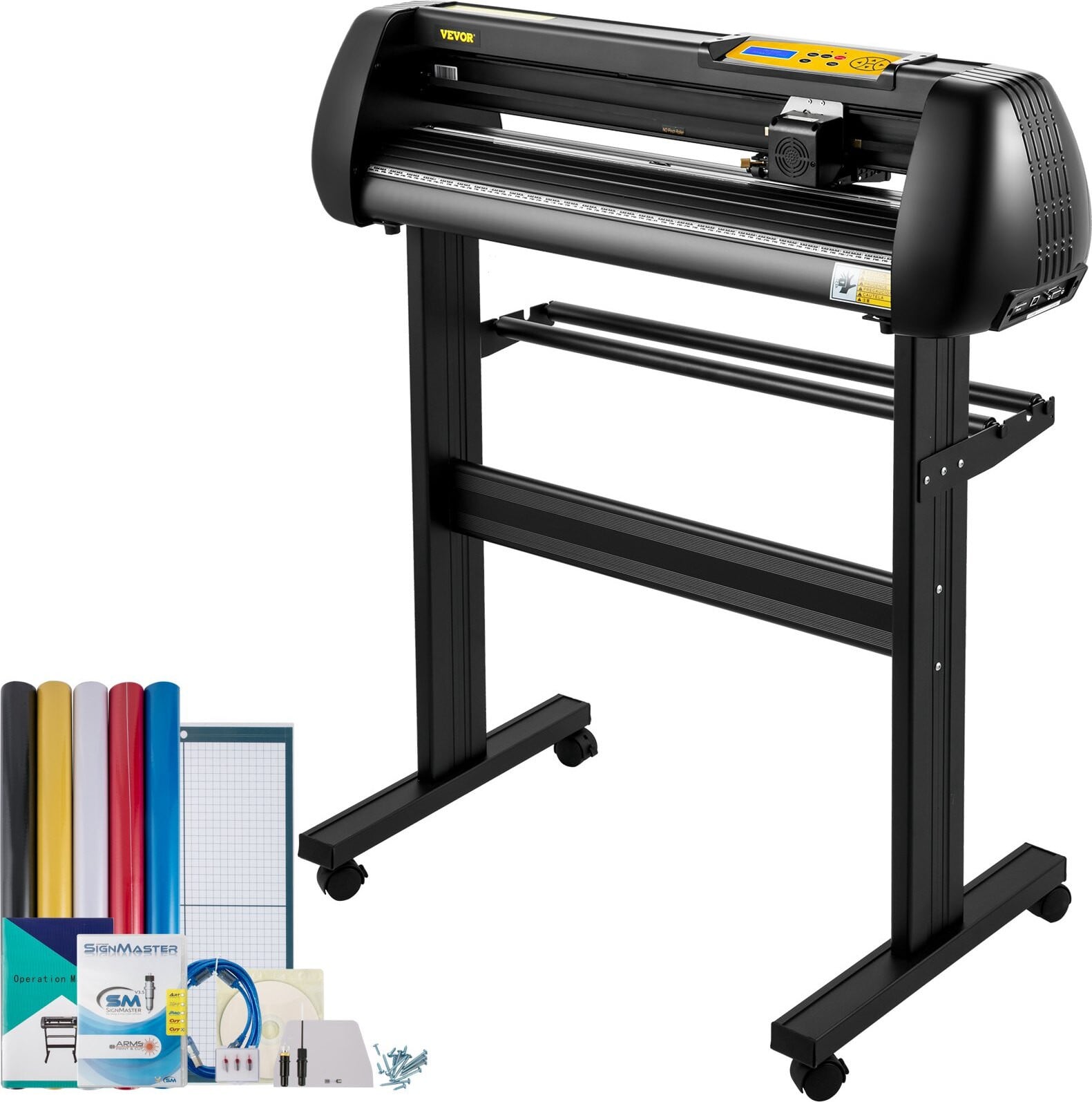 Sweiko Vinyl snijmachine met vloerstandaard en SignMaster, 720 mm