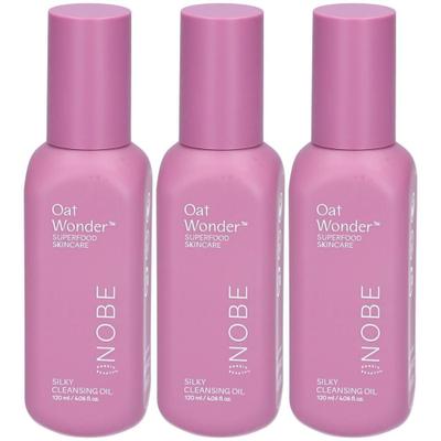 Nobe Oat Wonder® Silky Cleansing Oil 120 ml x3 3x120