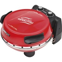 Pizzaofen Napoletana rot, 1.200 Watt, für Pizza Ø 31cm, 2 Steine