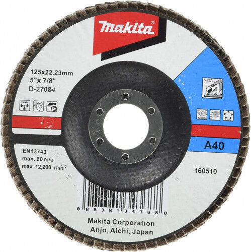 Makita D-27090 Disque a lamelles 125 x 22,23 mm A60