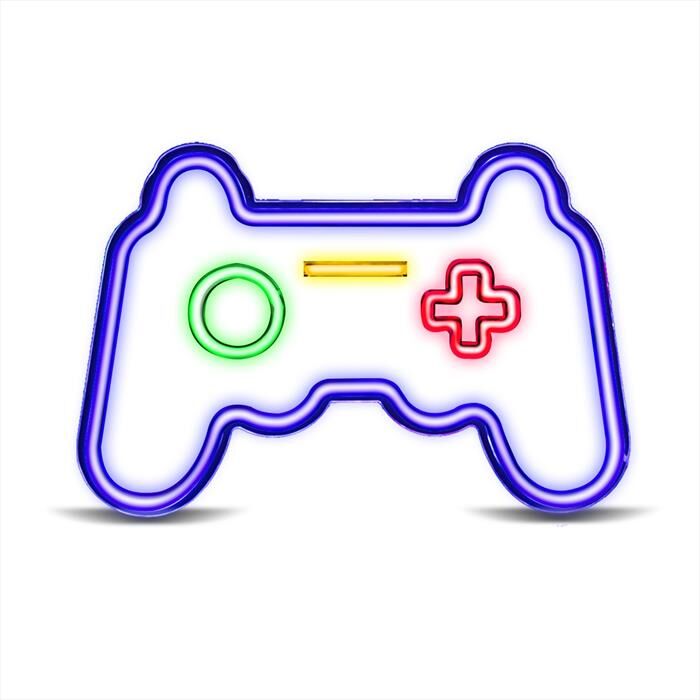 MUSIC HERO Luce Neon Joystick, Multicolor Neon