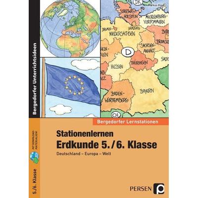 Stationenlernen Erdkunde 5./6. Klasse, Set von Markus Kindl, Persen Verlag in der AAP Lehrerwelt GmbH, 978-3-403-23327-5