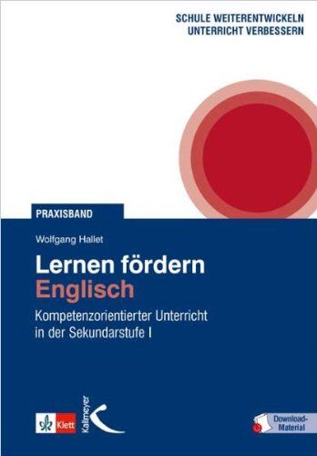Wolfgang Hallet - Lernen fördern: Englisch: Kompetenzorientierter Unterricht in der Sekundarstufe - Preis vom 17.10.2026 19:25:27 h