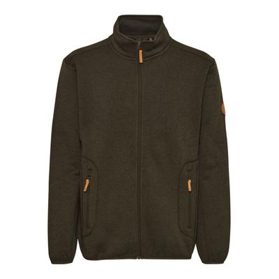 Strickfleece-Pullover NORTH BEND "Fleecejacke NBSamo", Herren, Gr. S, schwarz, Obermaterial: 100% Polyester PES., Jacken