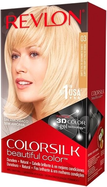 Revlon ColorSilk Beautiful Color Hair 03 Ultra Light Brilliant Blonde