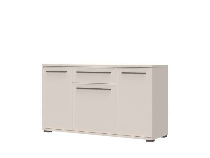 Kommode OTTO HOME Opera Kombikommode, Sideboard, Schubladenkommode , cashmere farbe, B:150cm H:85cm T:46cm, Holzwerkstoff, MDF, Sideboards, Kommode, UV lackiert, Soft Close Funktion, Höhenverstellbare Füße