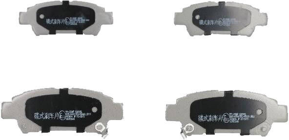 ASHIKA 51-02-258 Brake pad set