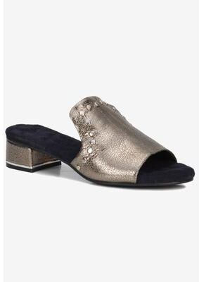Women's Bizzy Sandal by Ros Hommerson in Pewter Leather (Size 13 M)
