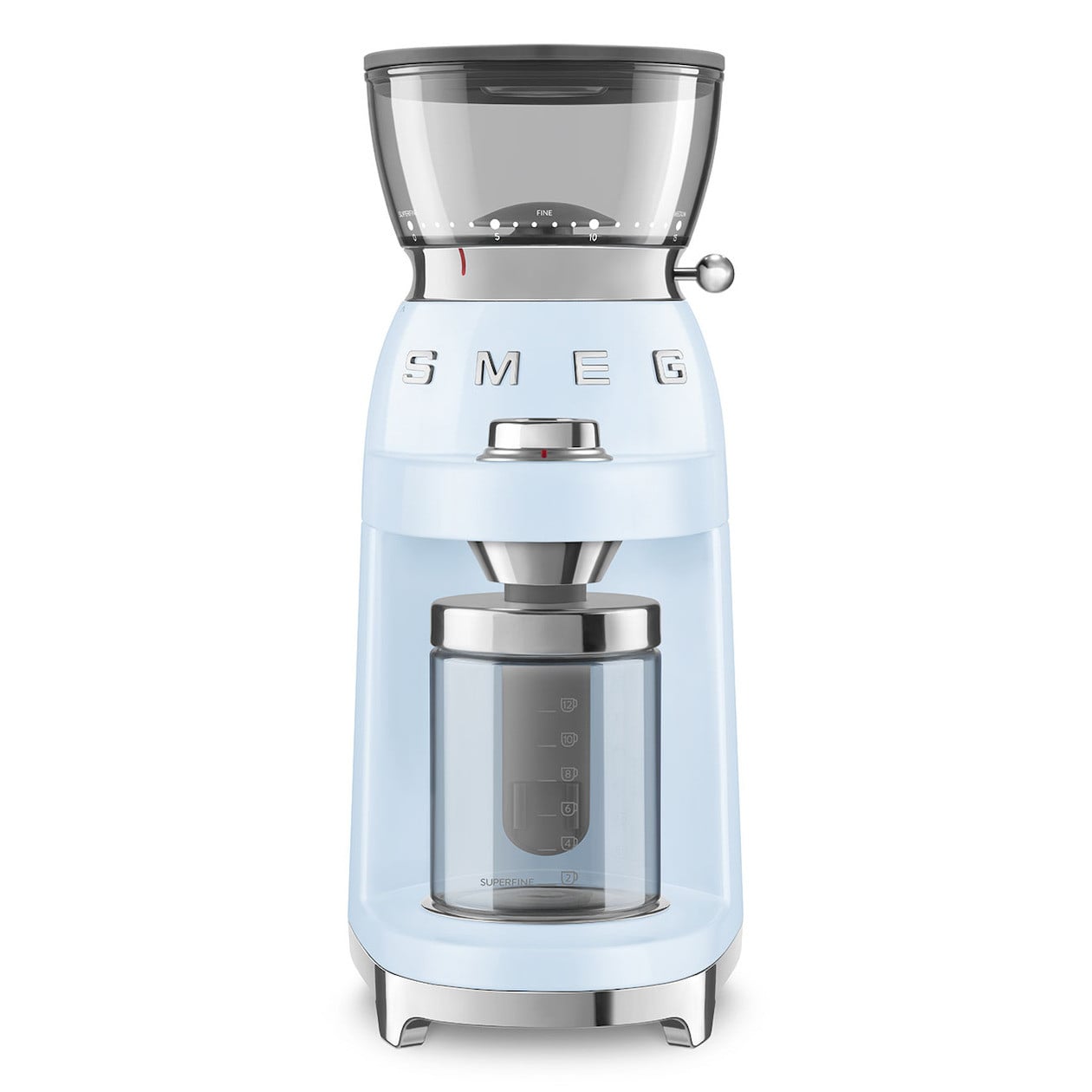Smeg CGF03PBEU Koffiemolen Blauw