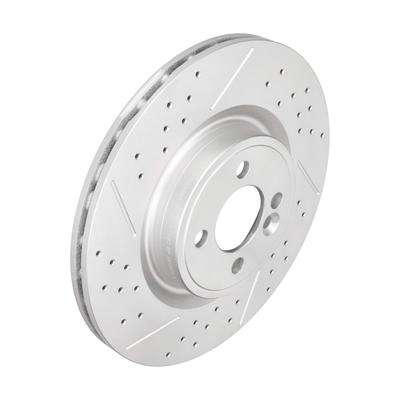 DELPHI Bremsscheibe BG4789C Geschlitzt/Gelocht 316mm 22mm für MINI