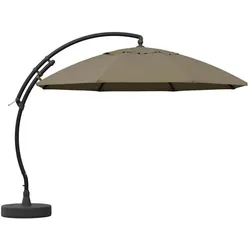 Sun garden, Gartenmöbel Zubehör, Ersatzbezug taupe zu Easy Sun Ø 375 cm, 100% Polypropylen, Stoff B056