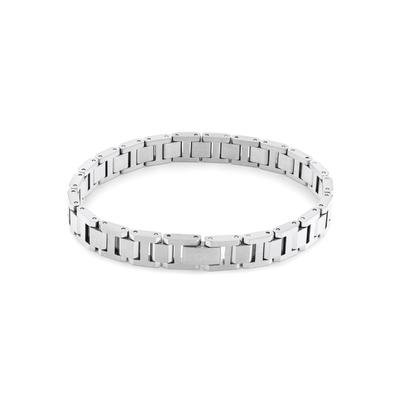 Armband CALVIN KLEIN "Schmuck Edelstahl Armschmuck Gliederkette", silber (edelstahlfarben), Armbänder, Herren, 20,5cm, Edelstahl, Armband