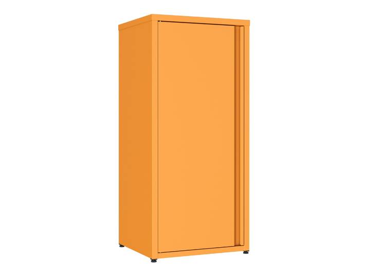 Aktenschrank mit 2 Böden YUKON 40 x 88 cm orange