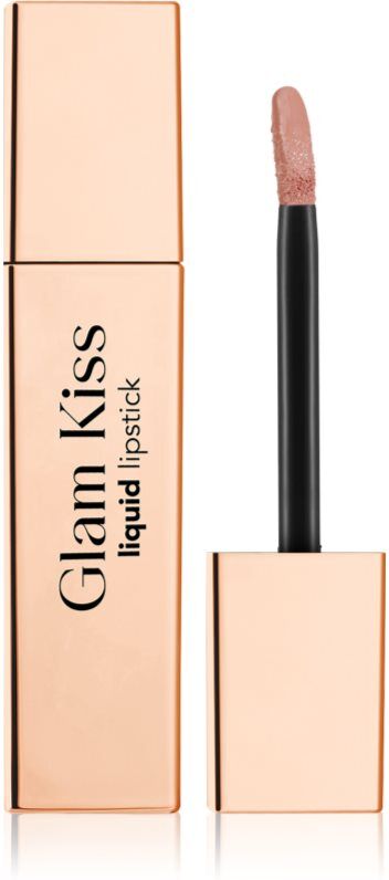 flormar Glam Kiss Liquid Lipstick long-lasting liquid lipstick with high gloss effect shade 001 Naked Glow 3.5 ml