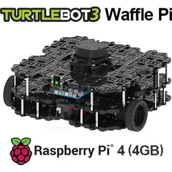 TB3 WAFFLE PI4 4 - Robotis TurtleBot3 Waffle Pi, Raspberry Pi 4 (4GB)