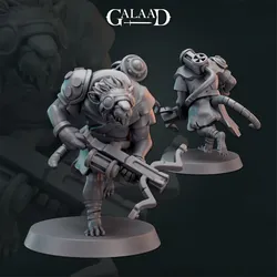 Ratfolk Crossbow von Galaad Miniatures aus Ratfolk Release
